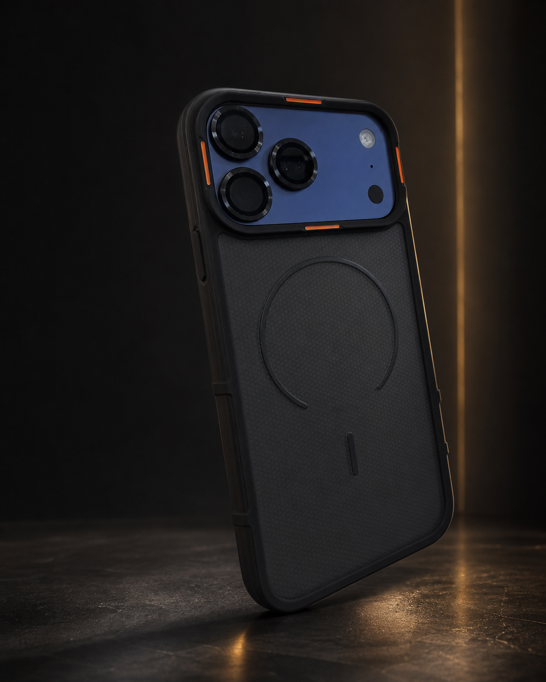 Funda magnética negra X'CASE en detalle